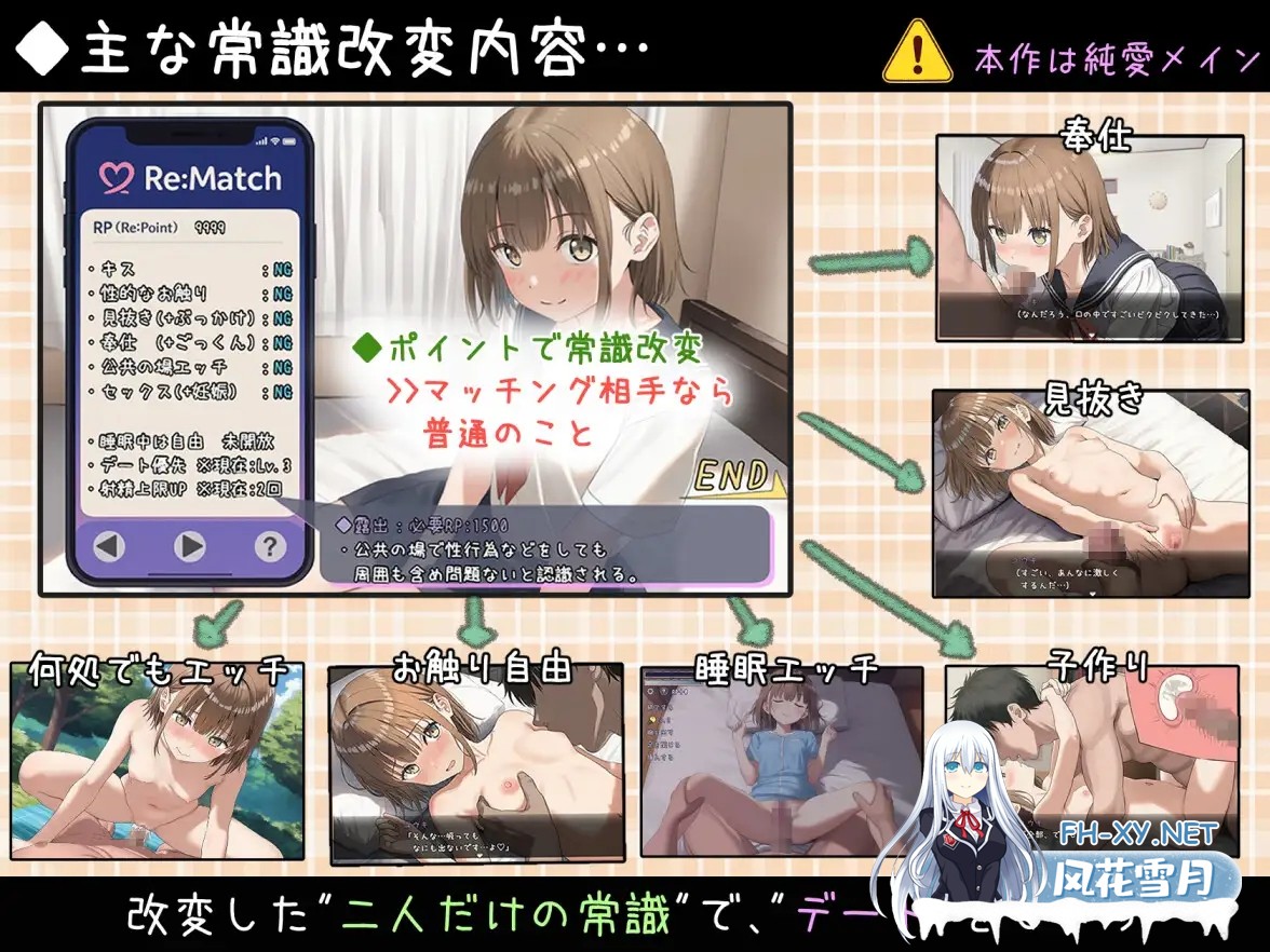 [RPG/AI汉化/AI作画/睡奸/中出/怀孕/露出/西瓜肚/更新][RJ01459319/いちえ工房社团]常识改变匹配～只属于两人的特别规则～/常識改変マッチング～二人...-6.jpg
