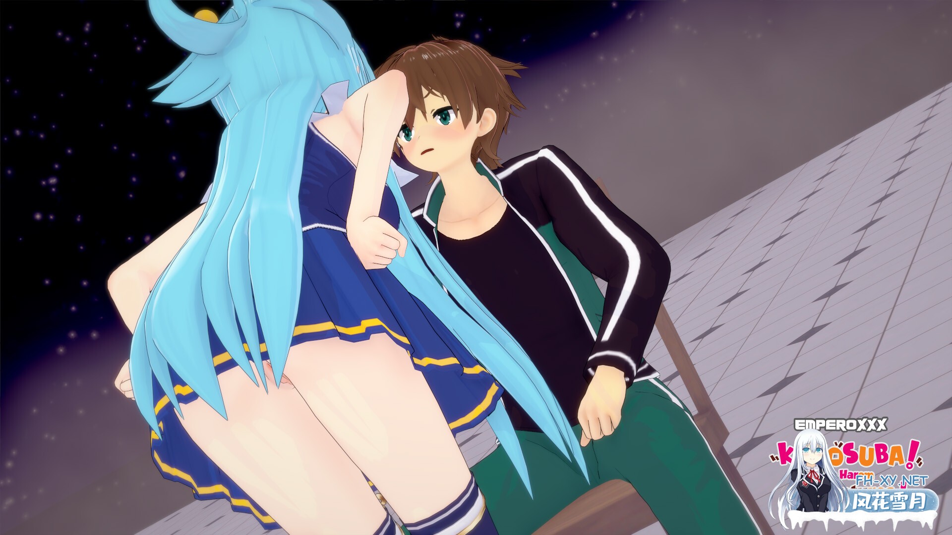 [SLG/同人/更新/口交/巨乳]为美好的世界献上祝福：后宫大冒险/KonoSuba - The Harem Adventures[Ver2.7a][PC+安卓1.57G]-1.jpg