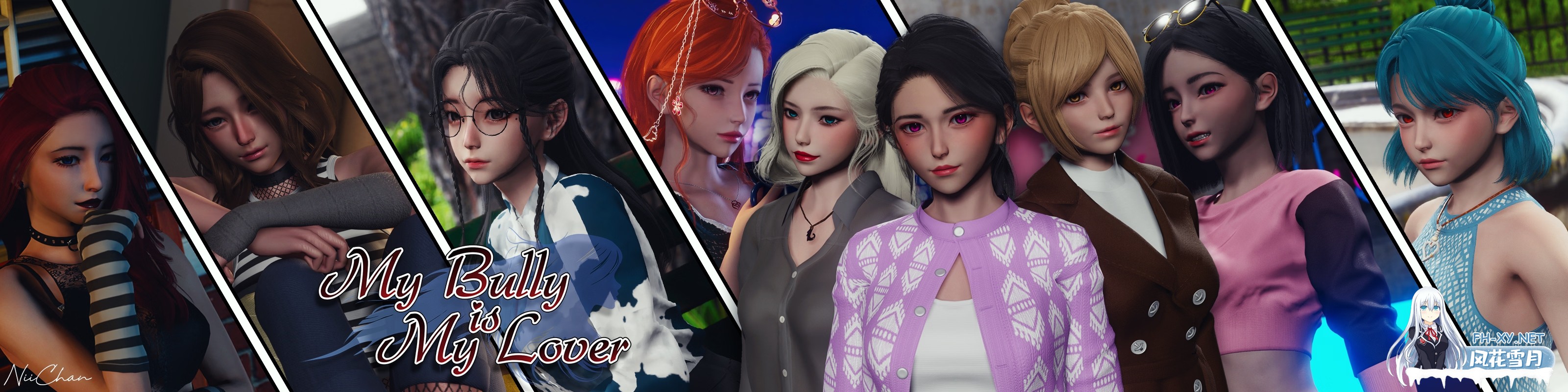 [亚洲SLG精品/汉化/后宫//恋爱/PC+安卓]我的女友是恶霸 我的爱人是霸凌女 恶女 My Bully Is My Love AI汉化内嵌版[10.2G]-2.jpg