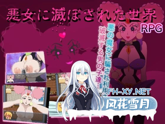 [RPG/机翻+AI文本/同人/巨乳/2D/乳交]被恶女毁灭的世界/悪女に滅ぼされた世界[PC/1.20G]-9.jpg