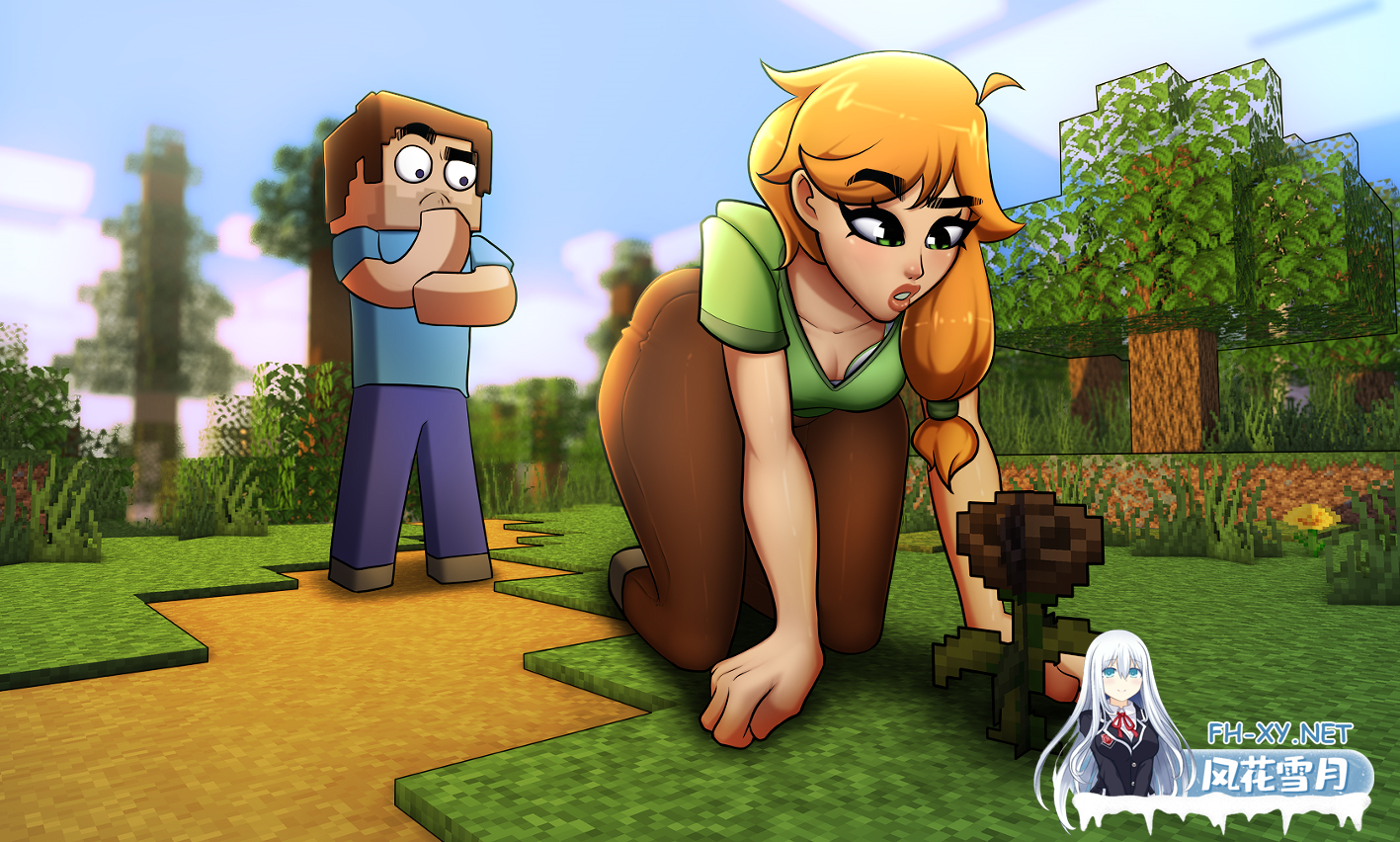 PC+安卓[沙盒SLG福瑞动态步兵]H版我的世界：我的湿界Horny Craft~V0.29.1精翻汉化+全CG解锁[5.2G]百度/迅雷/夸克/UC-5.png