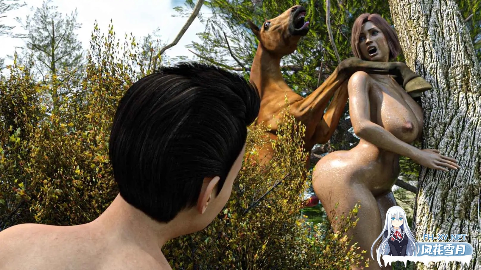 [SLG/汉化/更新/巨乳/3D]母亲村：露营日/Mothers Village: Camping Day[Ver1.0][PC+安卓/1.98G]-3.jpg
