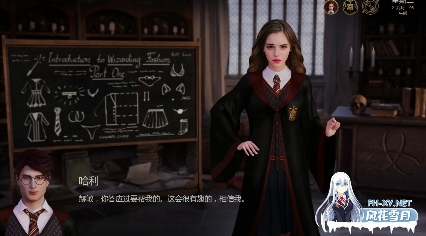 [爆款精品SLG/AI汉化/PC+安卓] 与赫敏同行 With Hermione v0.4.4.4 AI汉化步兵版 [1.2G/新作]-4.jpg