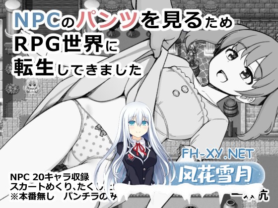 [RPG/汉化]为了目睹NPC胖次而转生到RPG世界的我/NPCのパンツを見るためRPG世界に転生してきました AI汉化版[PC/1G]-1.jpg