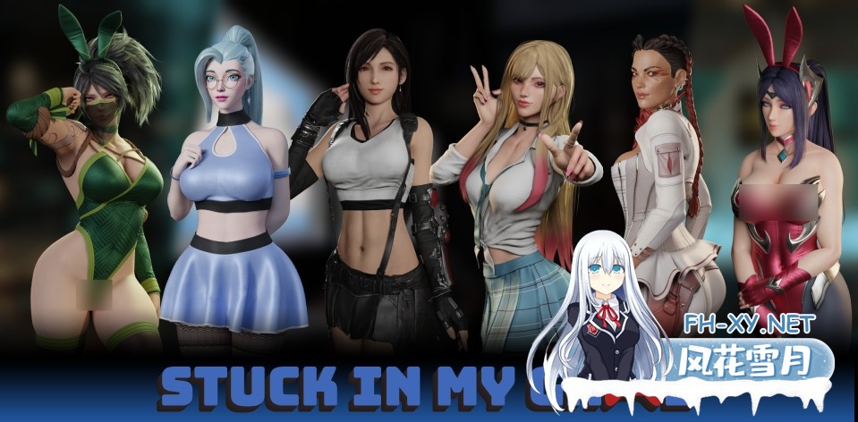 [亚洲SLG精品/汉化/触手/3D/PC+安卓]困在我的游戏里 卡在我的游戏里 Stuck In My Game Ver0.8 AI汉化[1.14G]-1.jpg