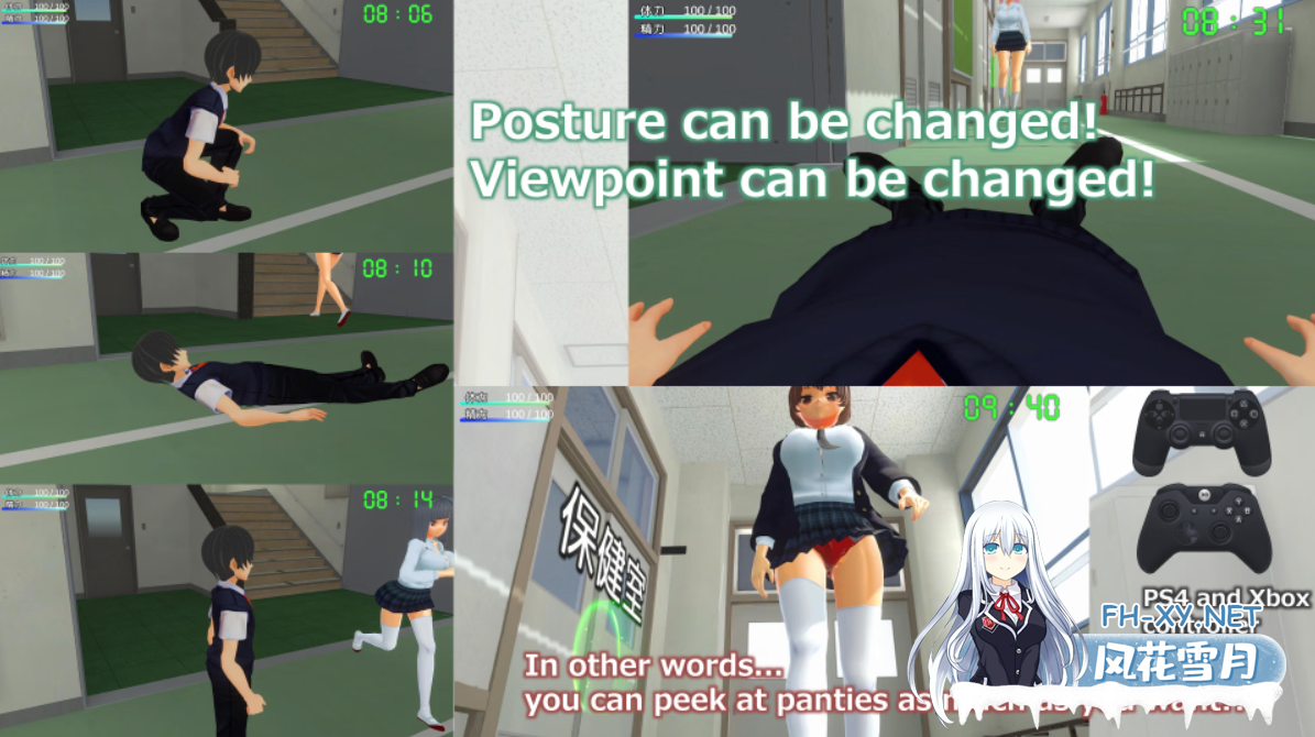 [SLG/生肉/3D/多P]女性主导的大学生活/Femdom university life[PC/2.30G]-3.png