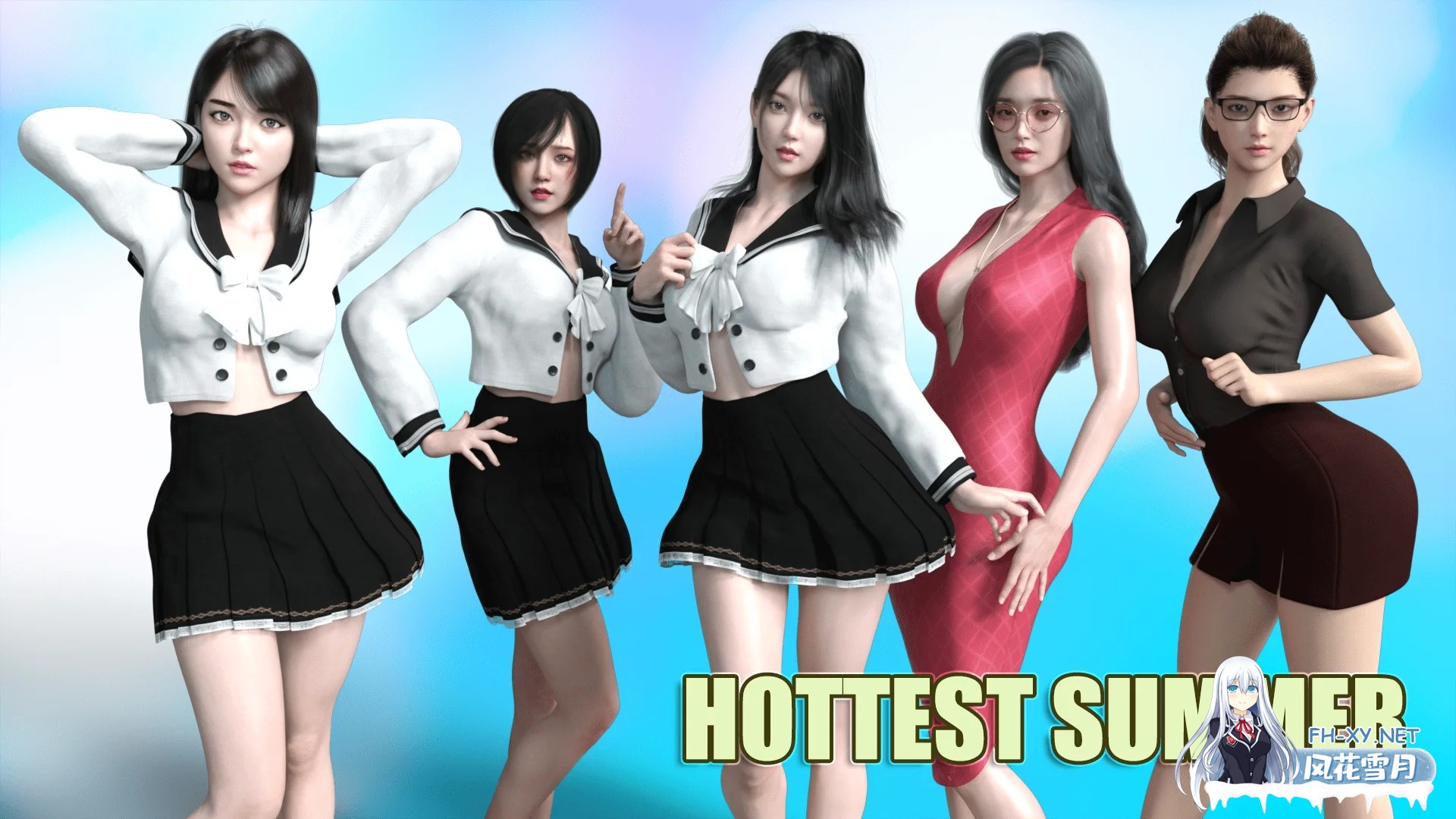 [PC+安卓][精品SLG/动态/汉化/NTR/3D]最热的夏天 Hottest Summer v1.0.2 汉化赞助版 [2674.3MB]-1.png