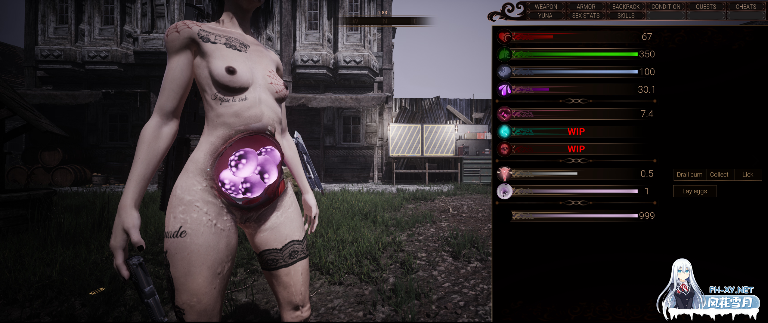 [FPS/动态/生肉/步兵/3D/触手/口交]尤娜/Yuna: Reborn[Ver0.4.1.1091a Public][PC/5.70G]-7.png