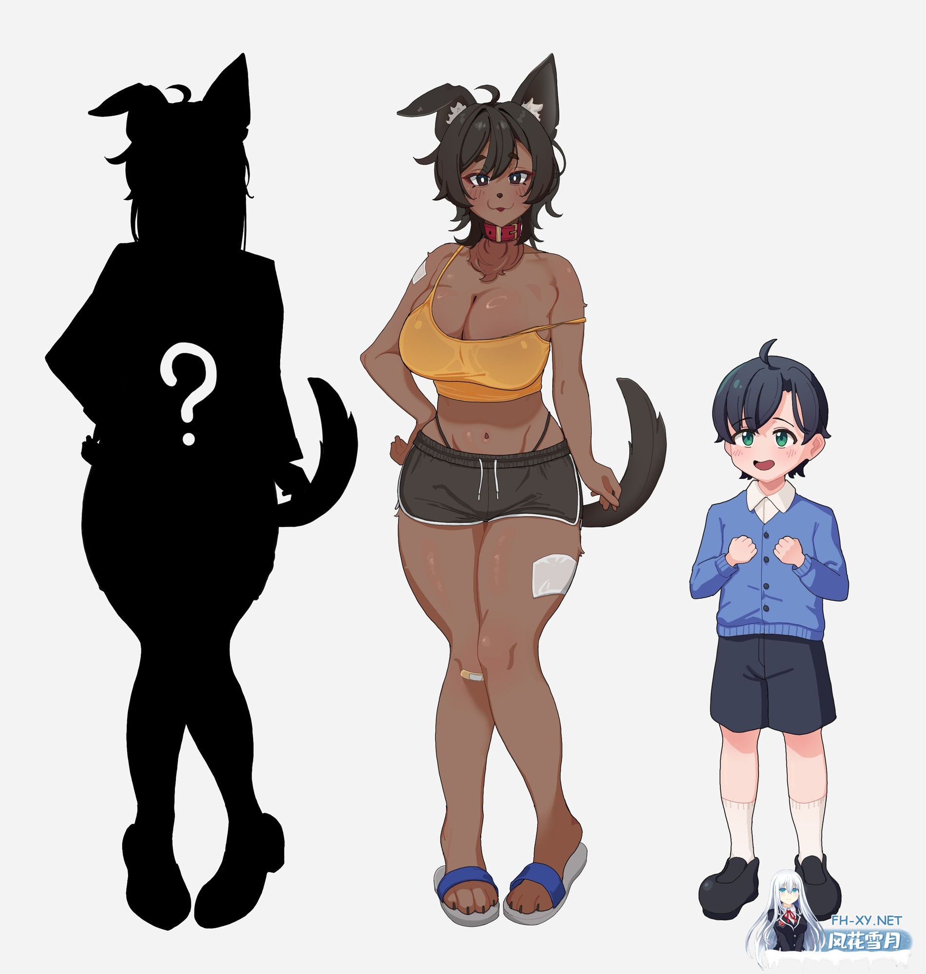 [SLG/动态/官中]田舎で謎のお姉さんとエッチ三昧!! ～童貞ショタと犬系獣人のお話～v1.0 官方中文版[PC/500M]-3.jpg
