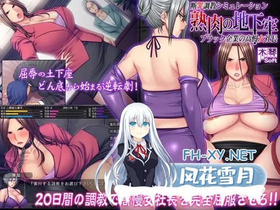[ADV/AI汉化/淫语/熟女][RJ196125/木琴Soft社团]断罪调教模拟 熟女的地下牢 黑心企业傲慢女社长/断罪調教シミュレーション 熟肉の地下牢 ブラック企...-2.jpg