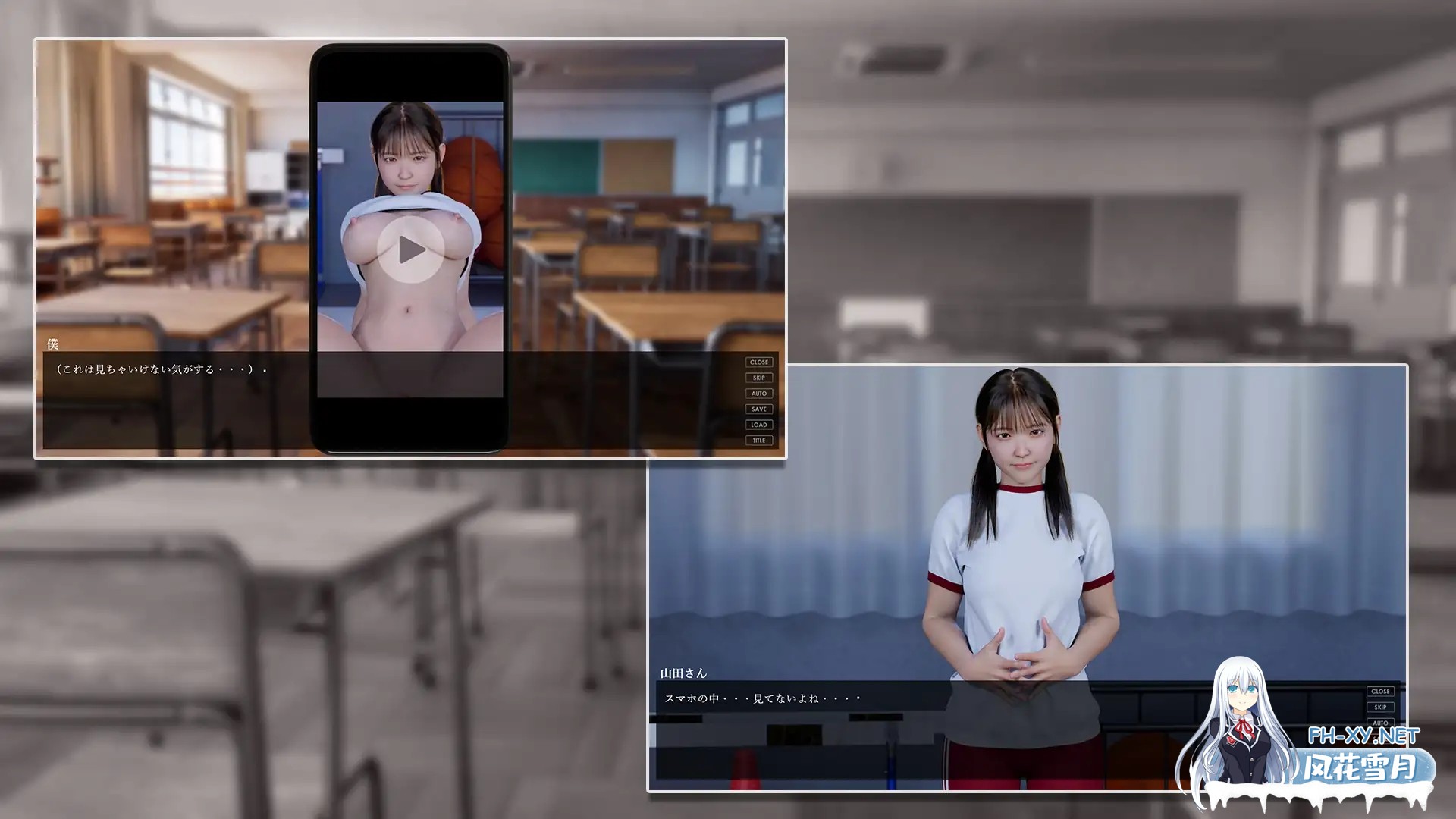 [SLG/动态/机翻+AI文本/3D/中出/怀孕/巨乳/西瓜肚][RJ01550686/おぁふ堂社团]如果她脱下体操服/もしも彼女が体操服を脱いだら[PC/2.2G]-2.jpg