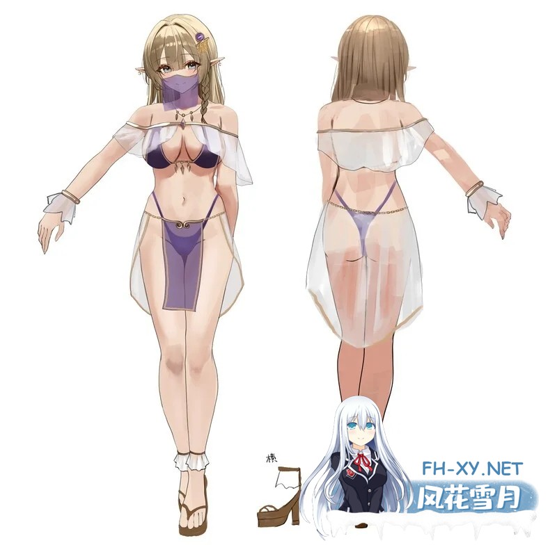 [RPG/官中/多P/巨乳/2D]奸落的黑暗精灵/姦落のダークエルフ[体验版][PC/3.50G]-4.jpg