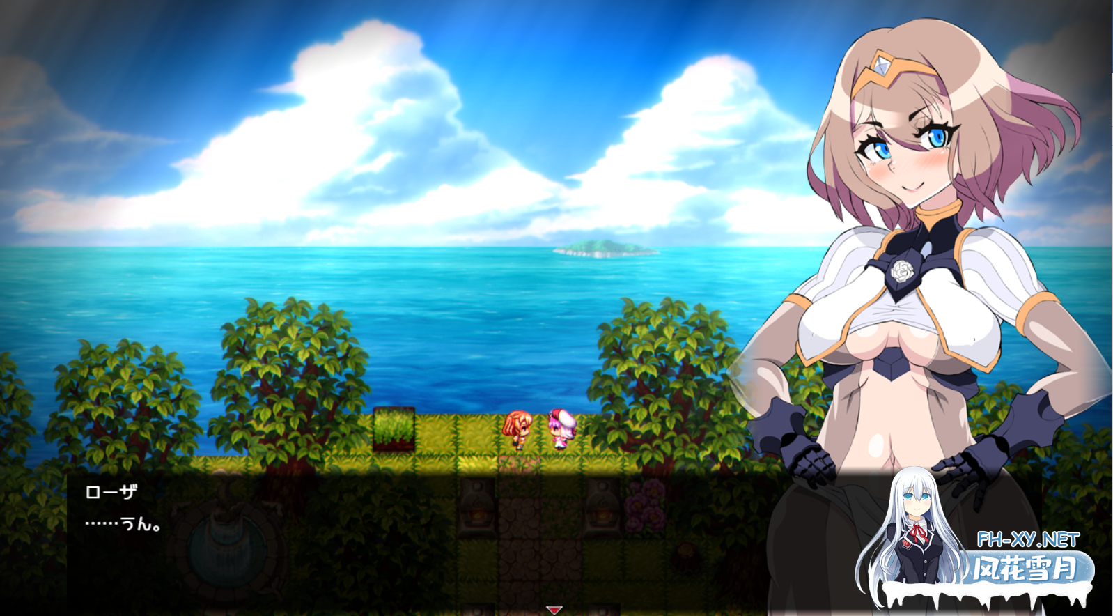[RPG/机翻+AI文本/动态/异种X/巨乳]罗莎与姬奈/ローザとヒメナ[Ver0.40 DEMO][PC/1.7G]-4.png