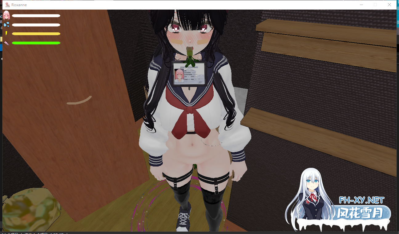 PC爆款[3D动态互动直播露出SLG]罗克珊 Roxanne V0.9.1 机翻步兵版+全解锁存档[10G]百度迅雷UC夸克-2.png