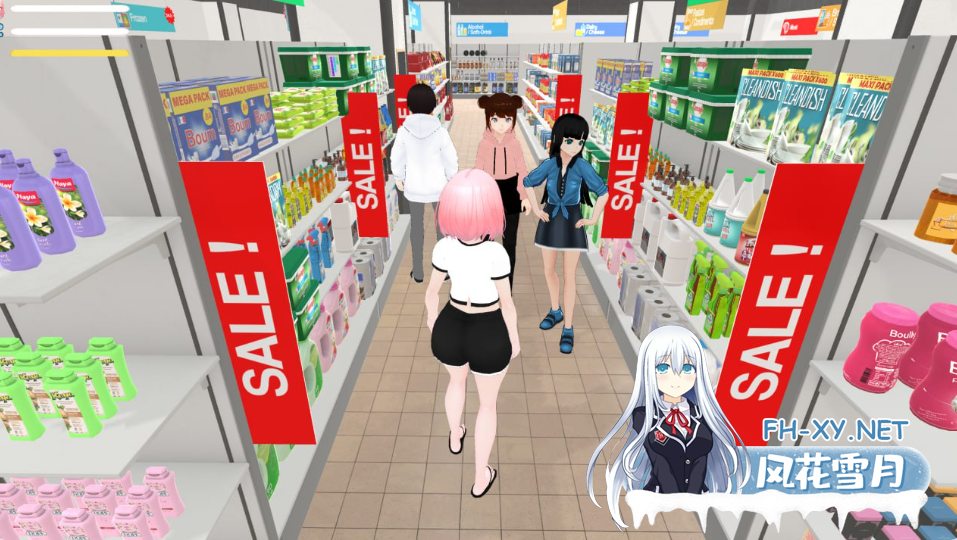 PC爆款[3D动态互动直播露出SLG]罗克珊 Roxanne V0.9.1 机翻步兵版+全解锁存档[10G]百度迅雷UC夸克-4.png