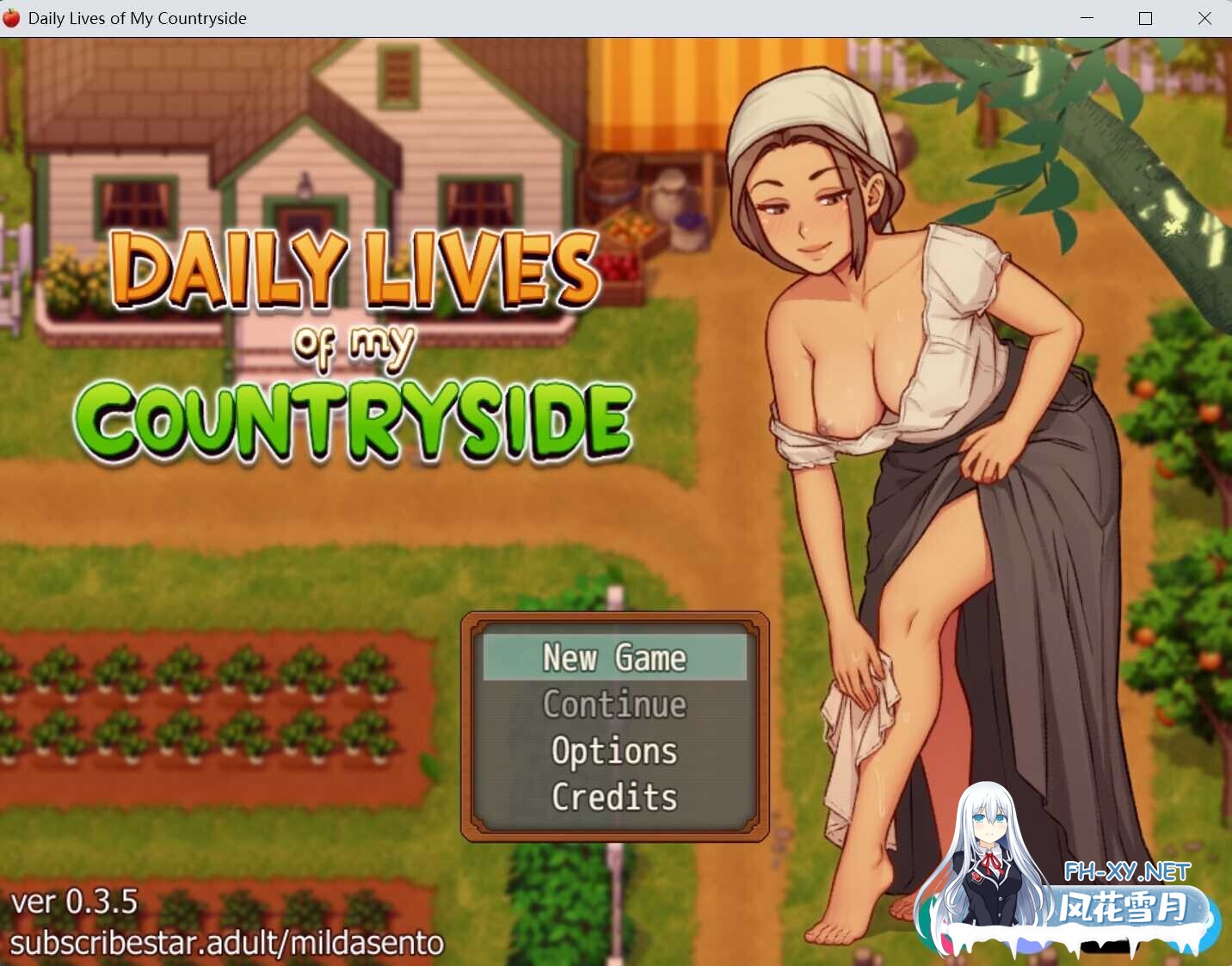 [欧美RPG/AI汉化/步兵/动态CG] 我的乡村日常生活!Daily Lives of My Countryside Ver0.3.5 AI汉化版 [2.6G/新作]-1.jpg