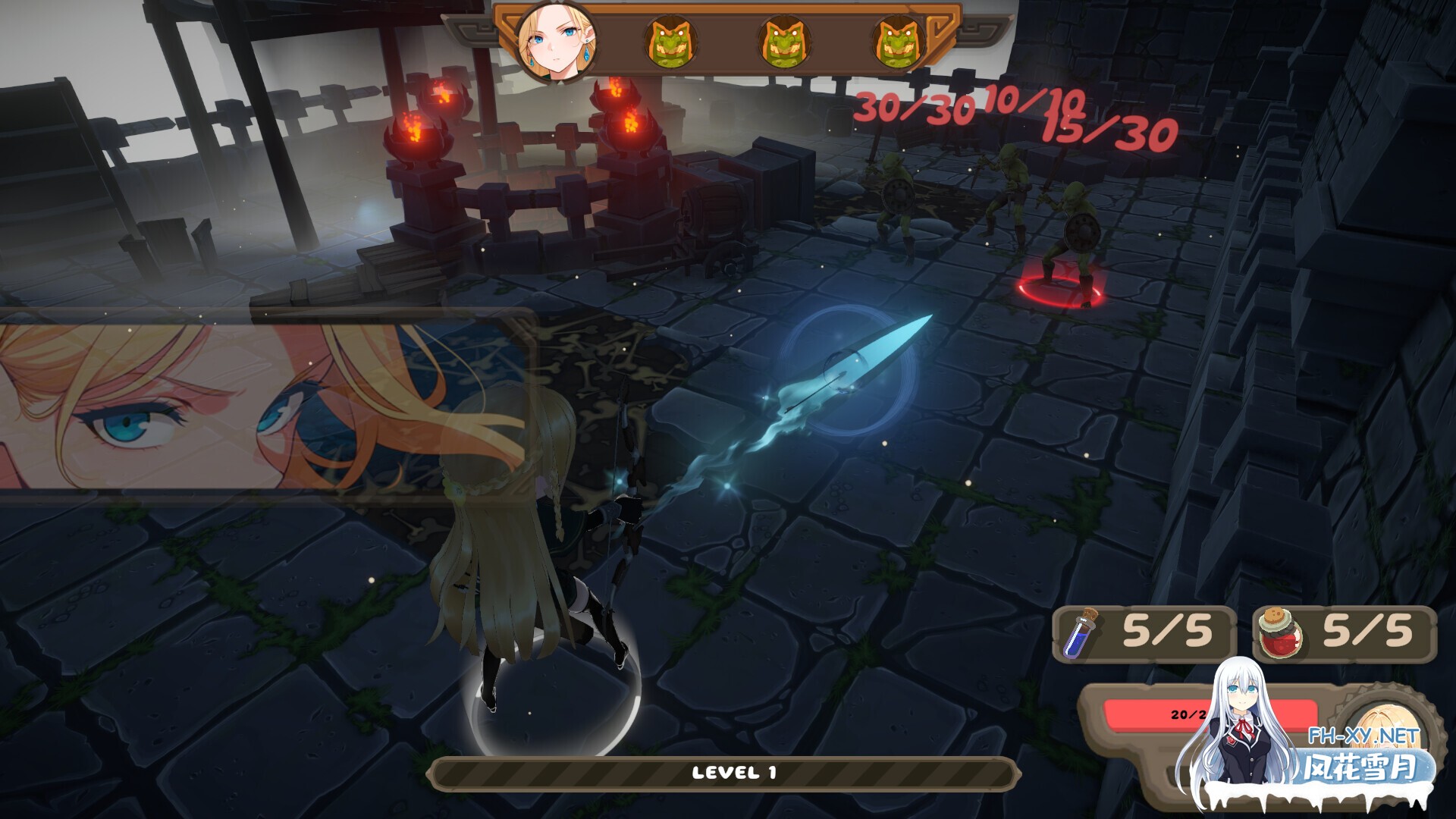 [SLG/STEAM官中/步兵/精灵/2D/AI作画/巨乳]精灵冒险：失落城堡/Elf Adventure: The Lost Castle[PC/5.90G]-4.jpg