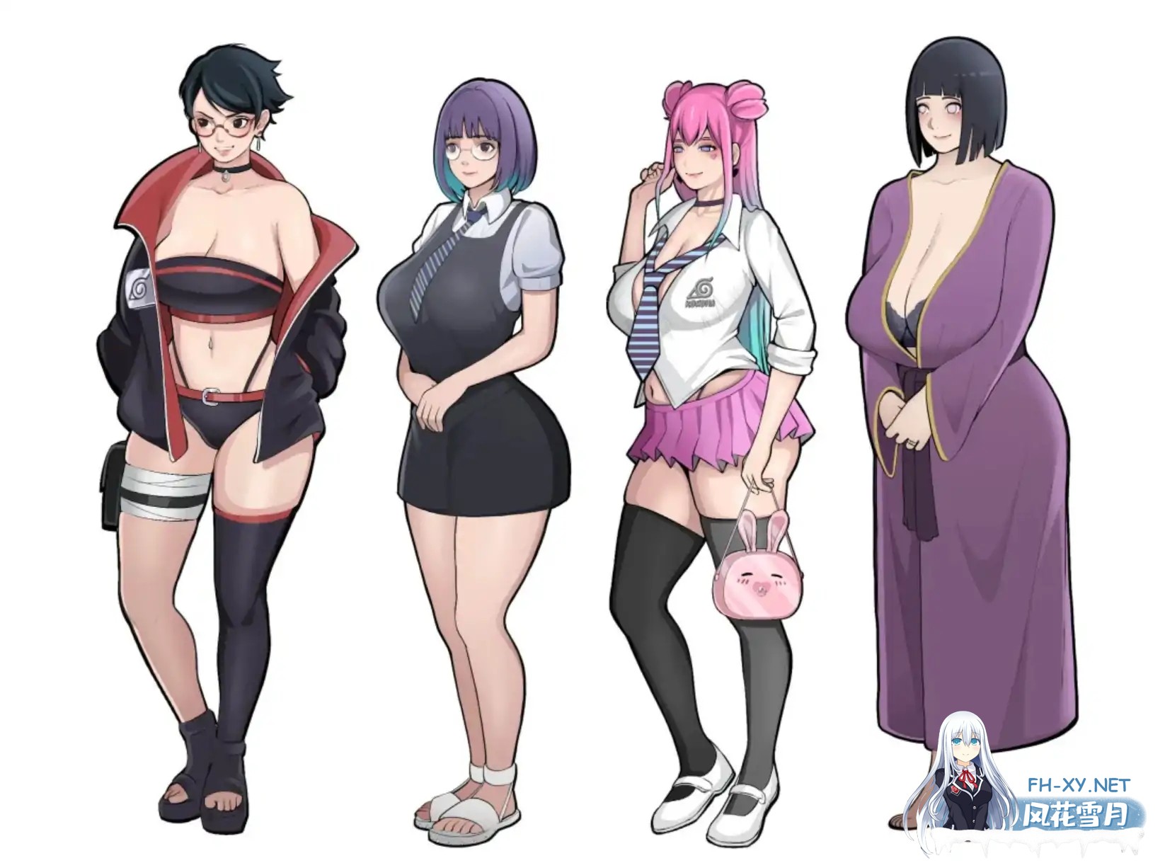 [SLG/精翻汉化/同人/3D/动态/更新]木叶熟女/Konoha Milfs[Ver1.0+画廊存档][PC+安卓/3.8G]-3.jpg