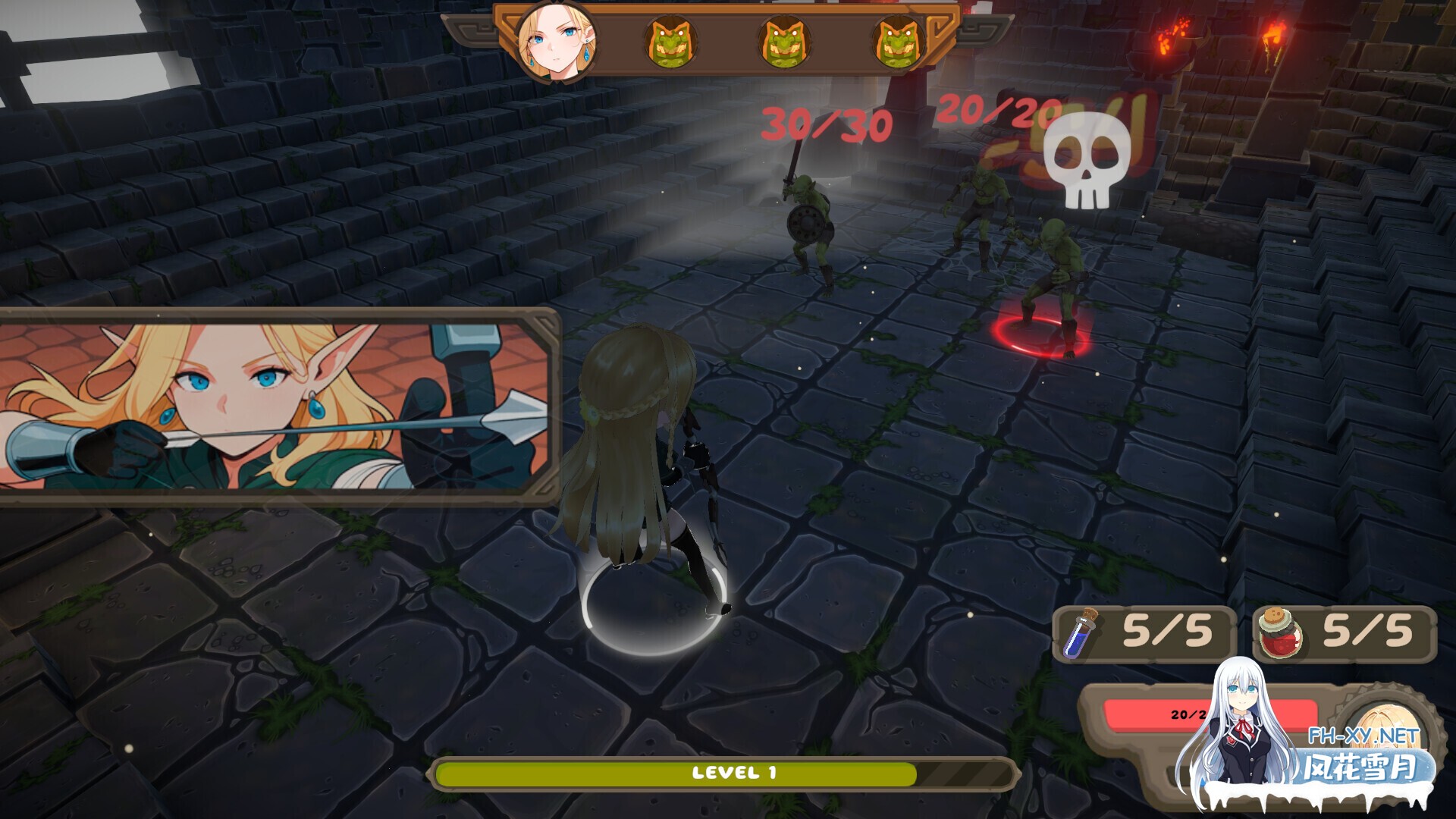 [日系ACT/官中/全动态/PC]精灵冒险:迷失的城堡 Elf Adventure: The Lost Castle 官方中文步兵版[5.88G]-4.jpg